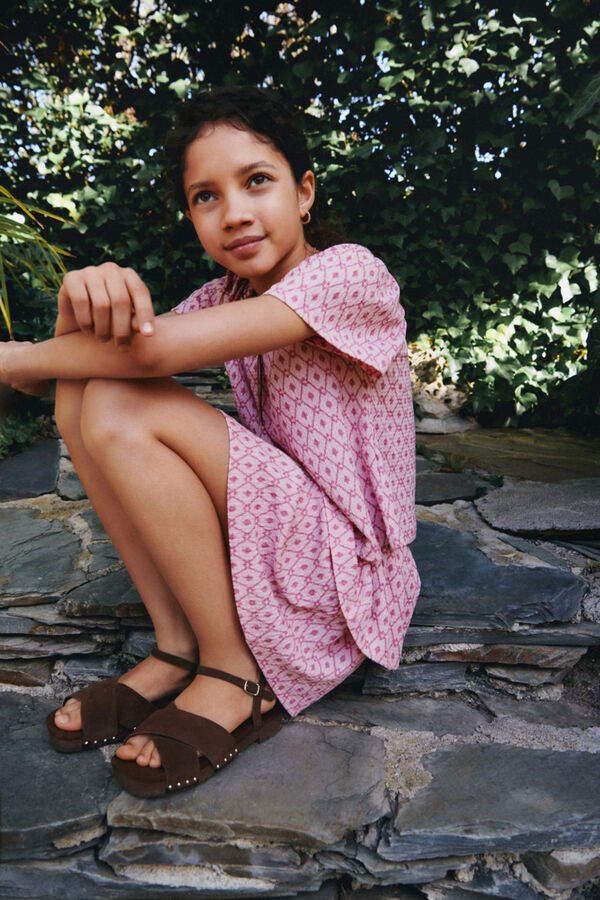 Springfield Kids Falda IKAT ni&ntilde;a morado/lila