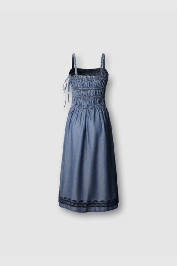 Pepe Jeans Vestido sin mangas azul