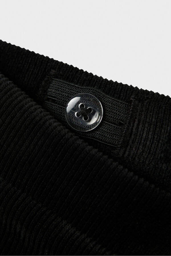 Name It Velvet bell- trouser  Crna