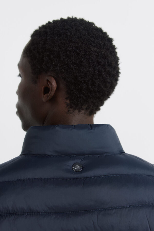 Springfield Quilted gilet blue