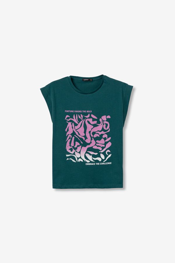 Tiffosi Casual T-shirt blue