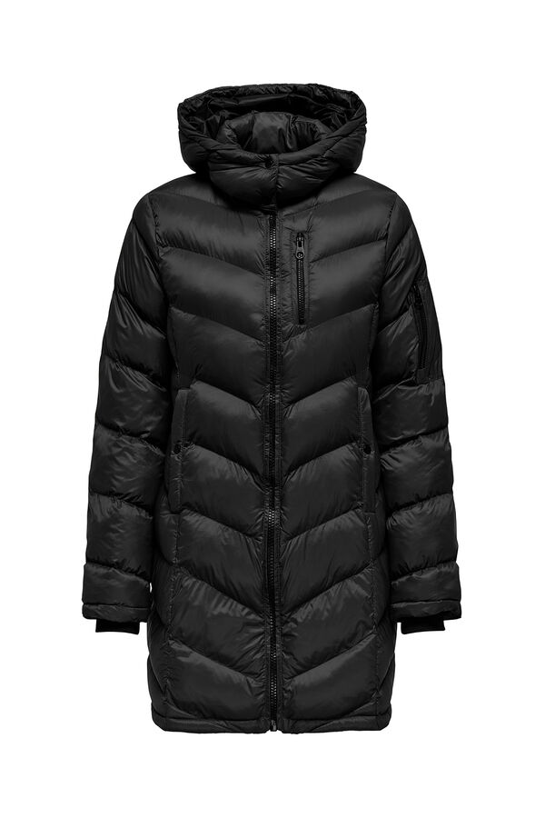 Only Waterproof padded coat Crna
