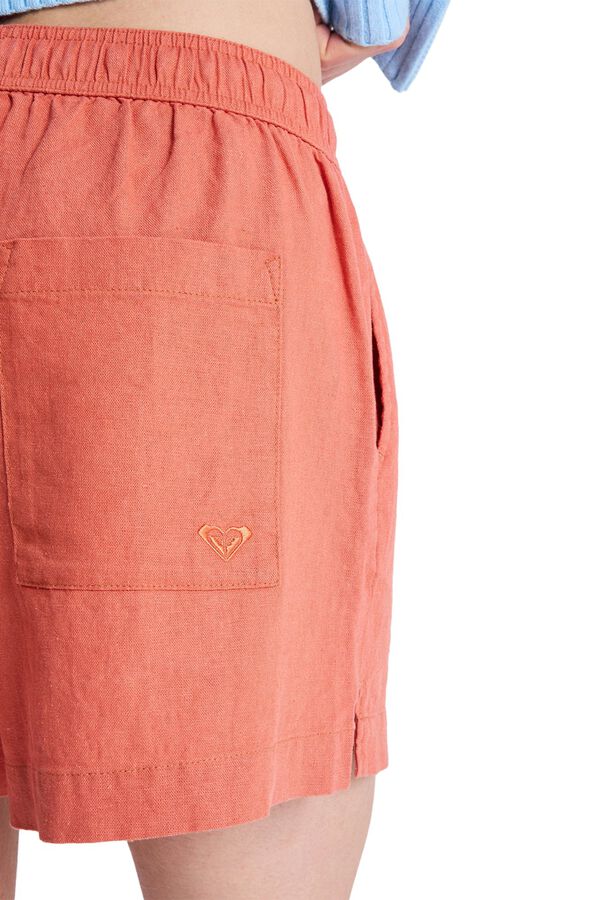 Roxy Elasticated waist beach short rouge