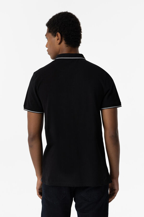 Tiffosi Piqu&eacute; Polo Shirt black