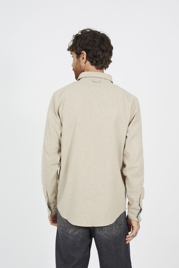 Brave Soul Long-sleeved shirt nude