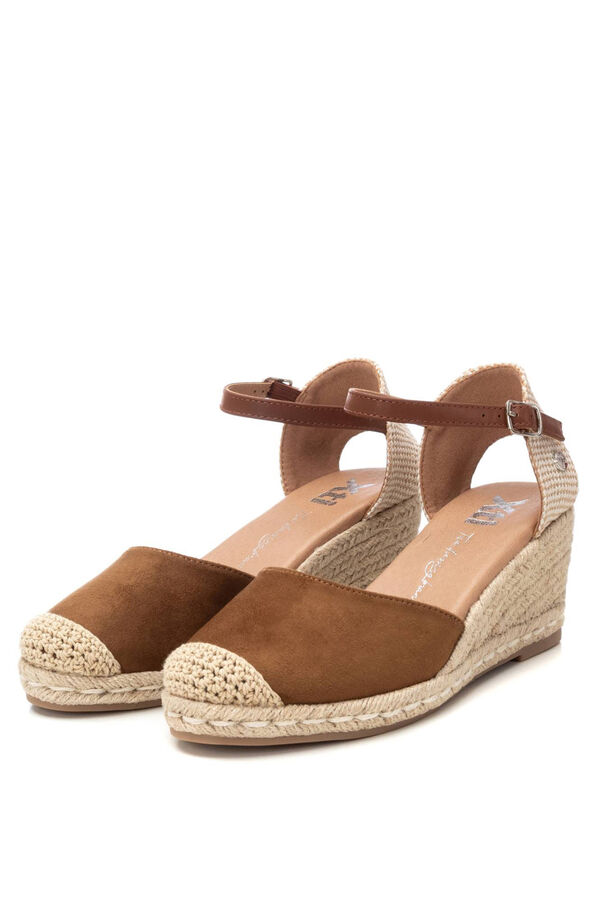 XTI Valencian Wedge Espadrille nude