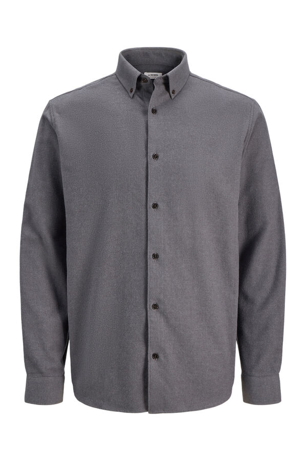 JJ REBEL Classic serge shirt grey
