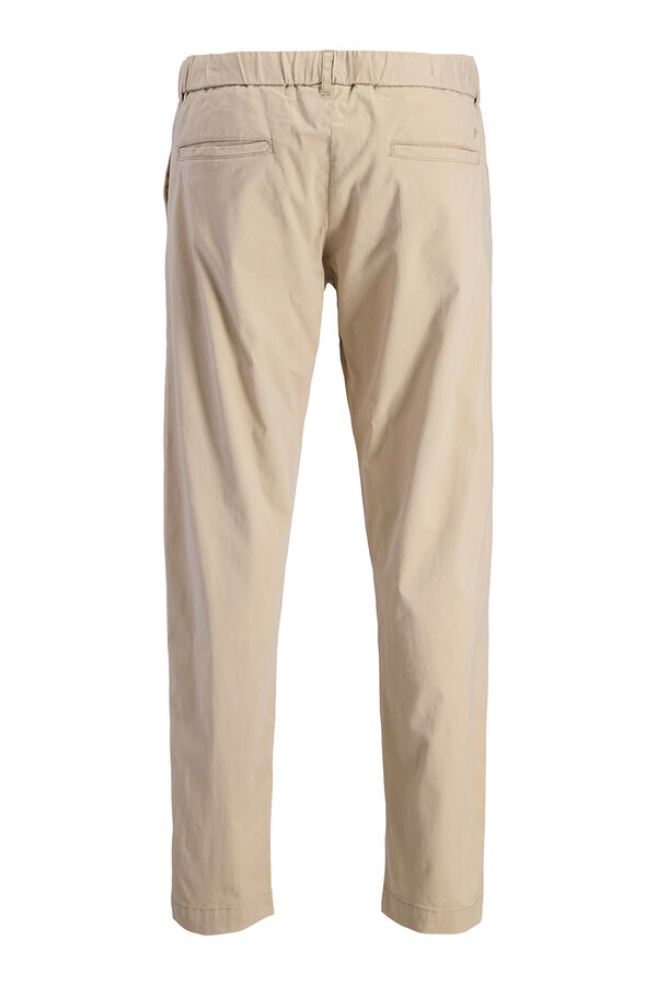 Jack & Jones Pantal&oacute;n estilo chino gris