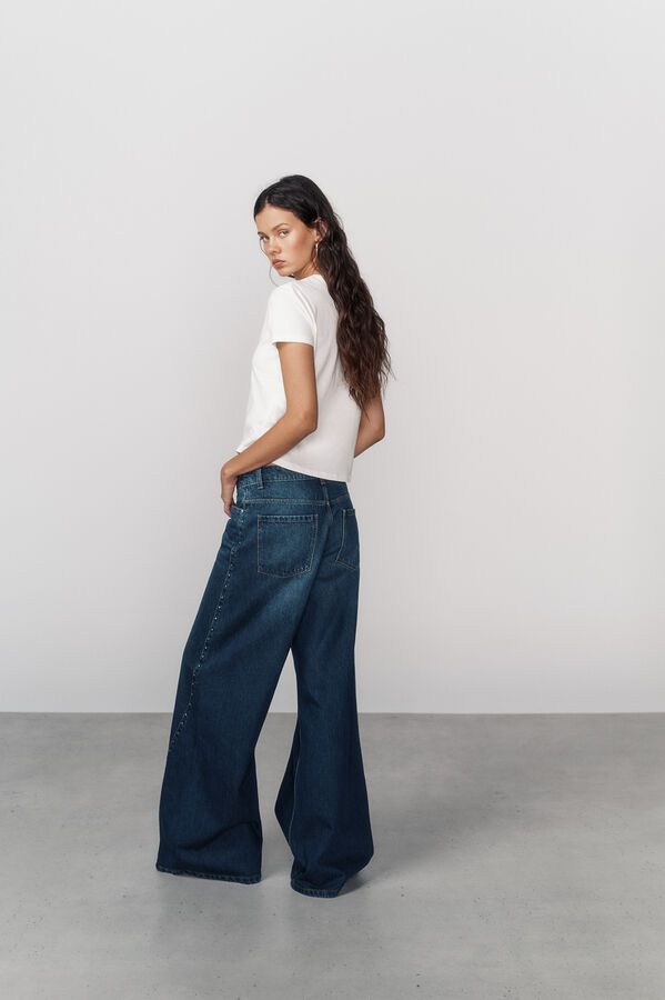 High Spirits Jeans Slate azul