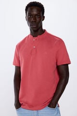 Springfield Polo jersey rayures rouille