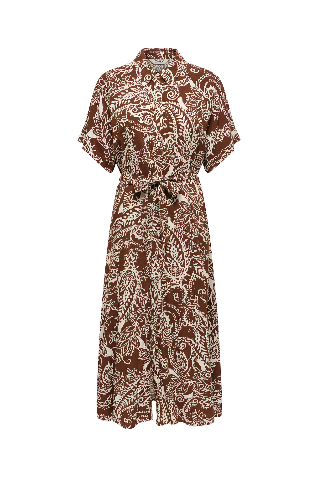 Only Vestido largo de lino