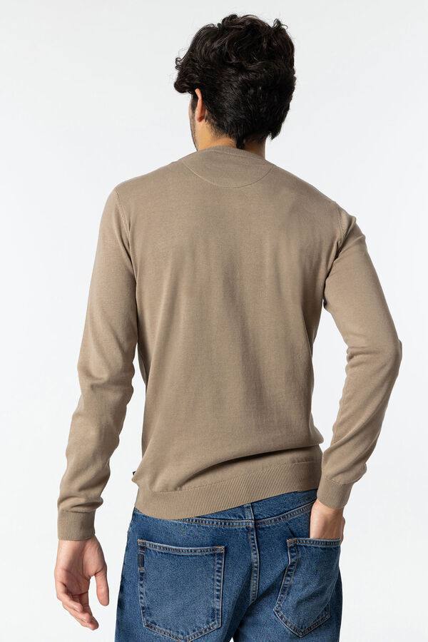 Springfield Basic Knitted Pullover stone