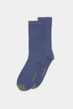 Springfield Essential ribbed socks blue