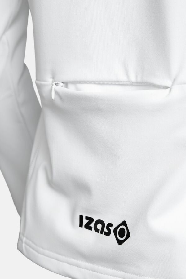 Izas Lightweight zip-up jacket white