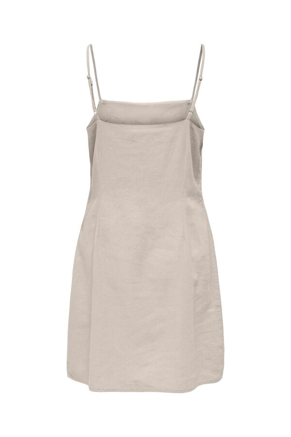 Springfield Strappy dress with linen gray