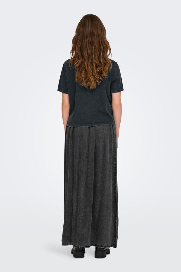 JDY Short-sleeved T-shirt Crna