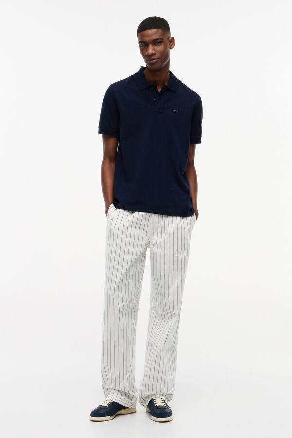 Tommy Jeans Short sleeve polo shirt blue