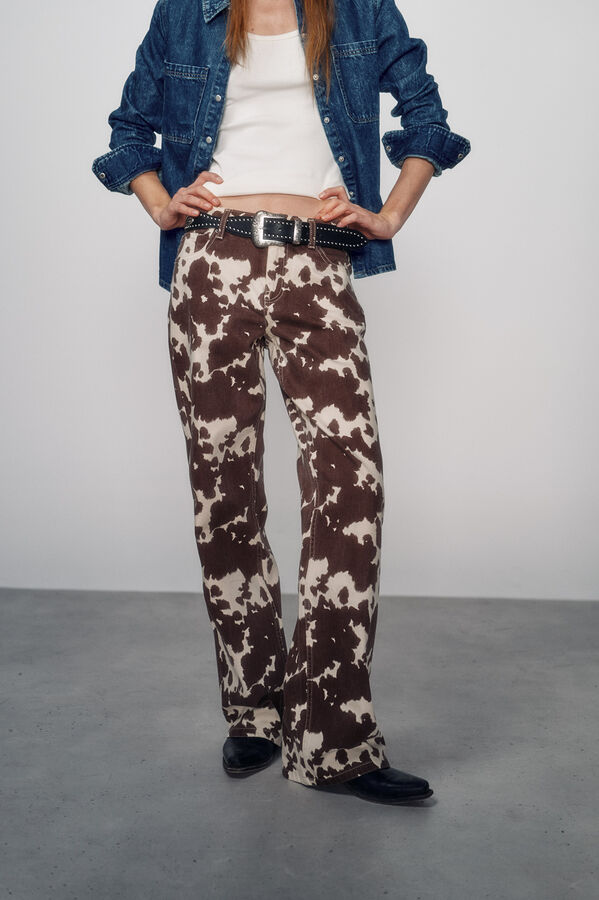 High Spirits Calça Jeans Cocoa bege