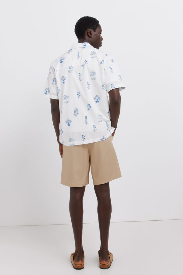 Springfield Fluid wide fit Bermuda shorts grey