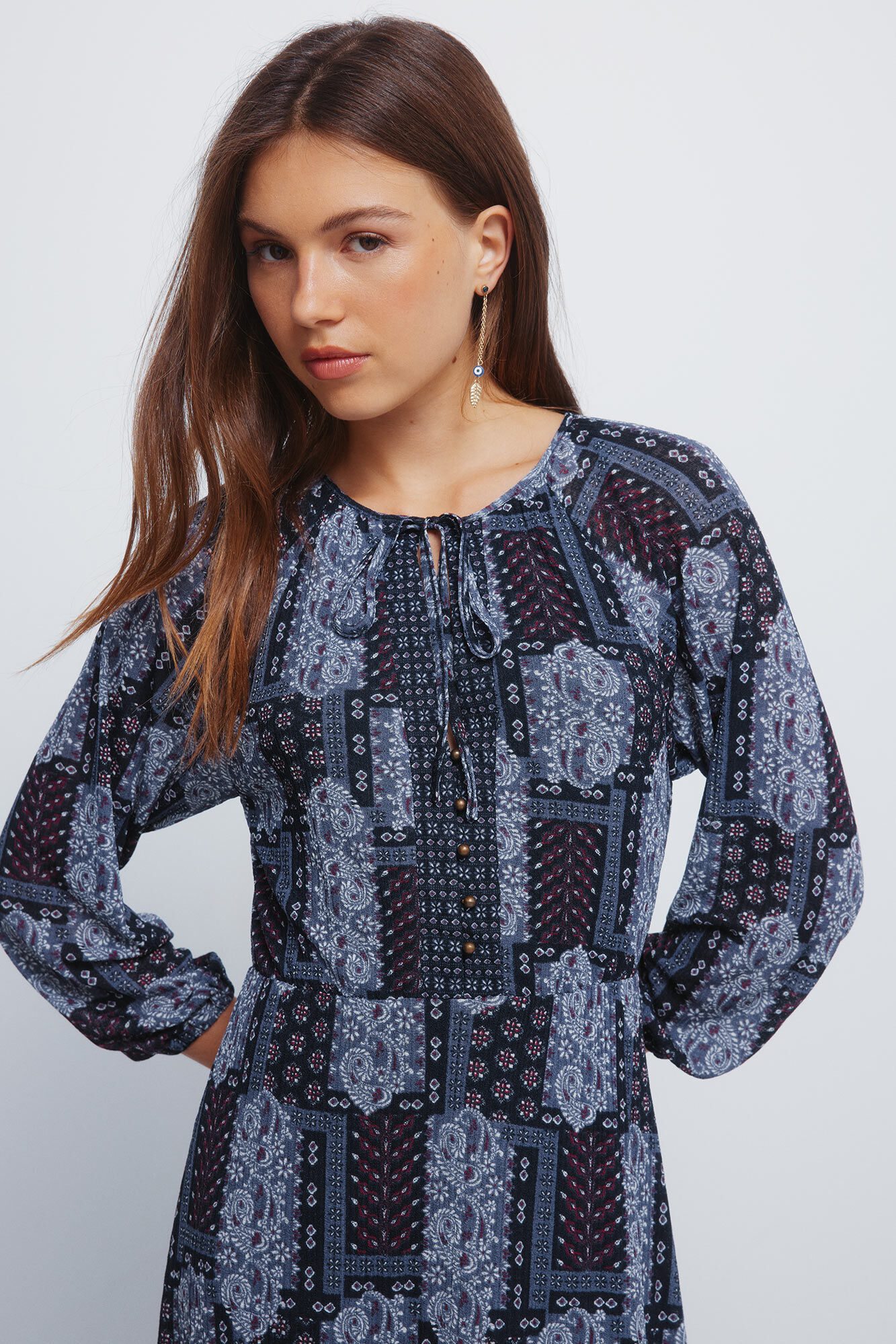 Springfield Boho midi dress