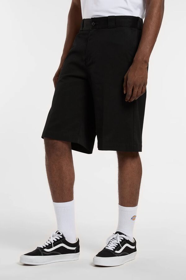 Dickies Pantal&oacute;n corto recto negro