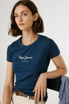 Pepe Jeans Camiseta slim fit com logo