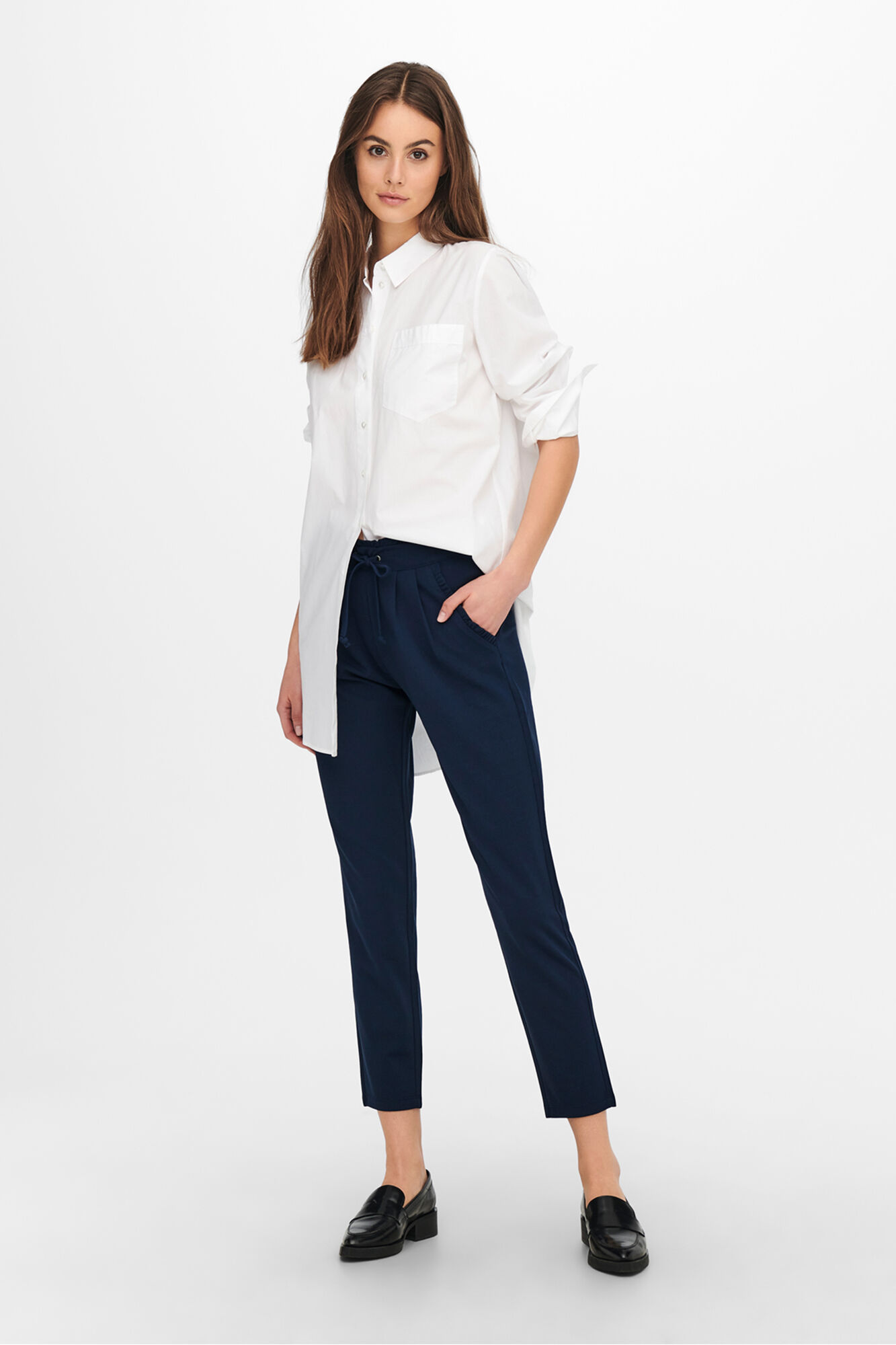 JDY Pantal&oacute;n recto pinzas