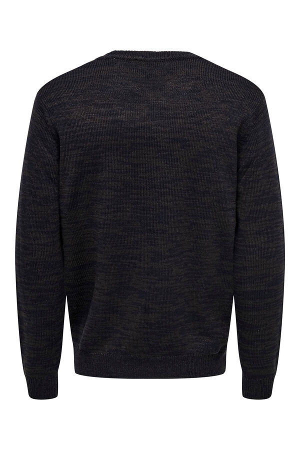 Only & Sons Jersey cuello redondo negro