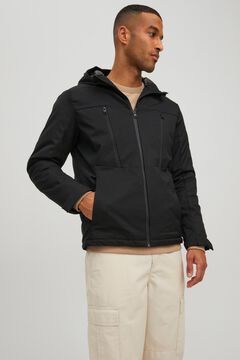 Springfield Technical hooded jacket black