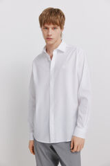 Springfield Linen shirt white