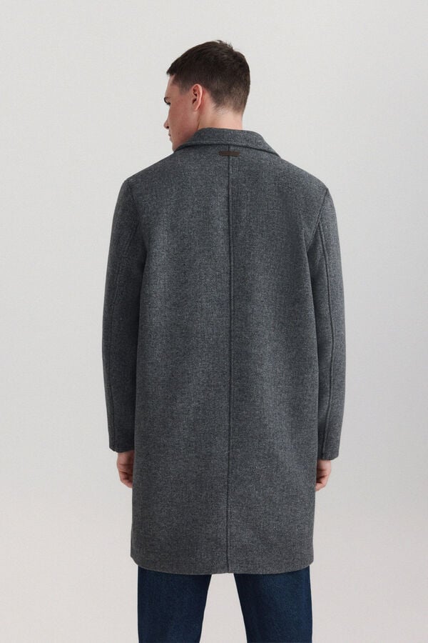 Springfield Textured coat grey
