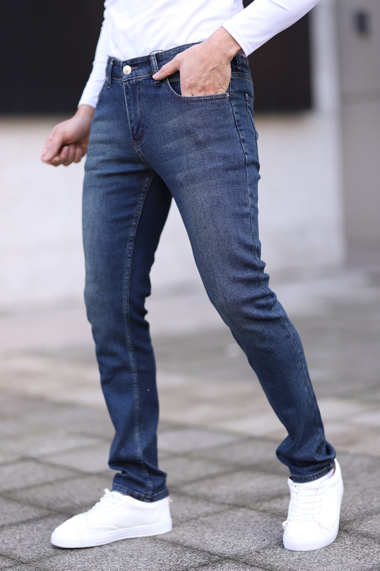 Trendyol Pantal&oacute;n vaquero regular