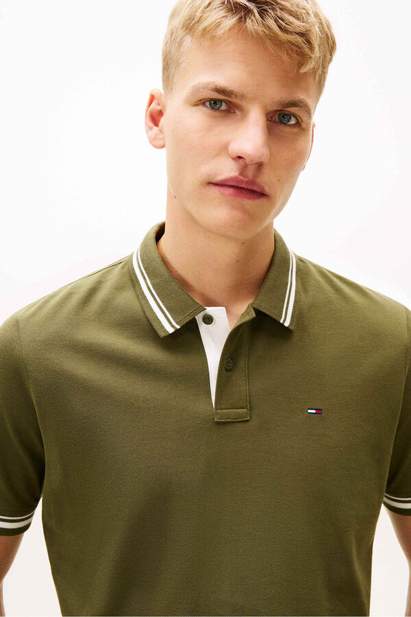 Tommy Jeans Regular fit polo shirt printed