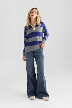 Springfield Super wide mid-rise jeans
