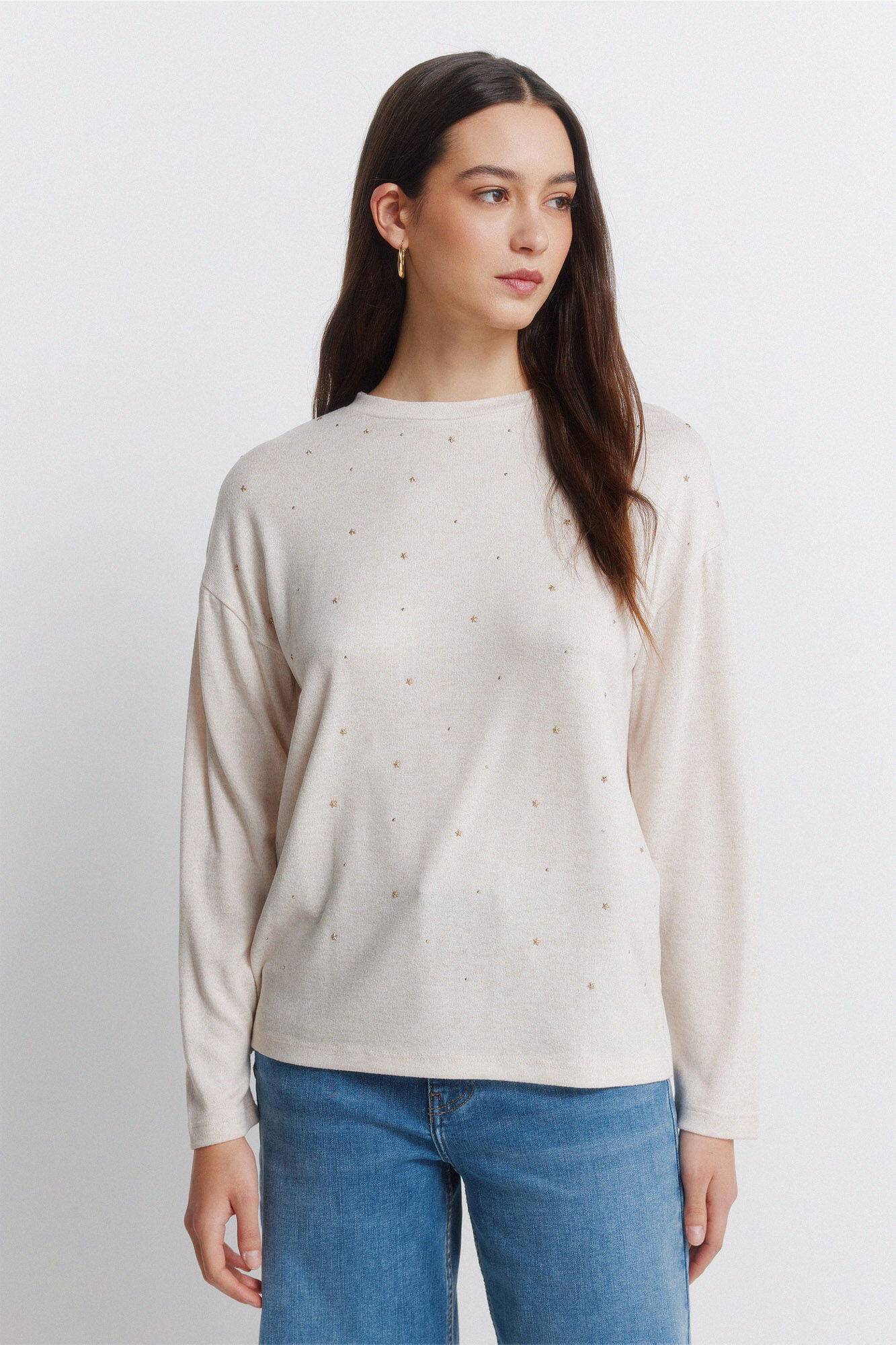 Springfield Majica sa &scaron;ljokicama na prednjoj strani