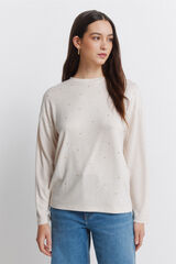 Springfield Majica sa &scaron;ljokicama na prednjoj strani Braon