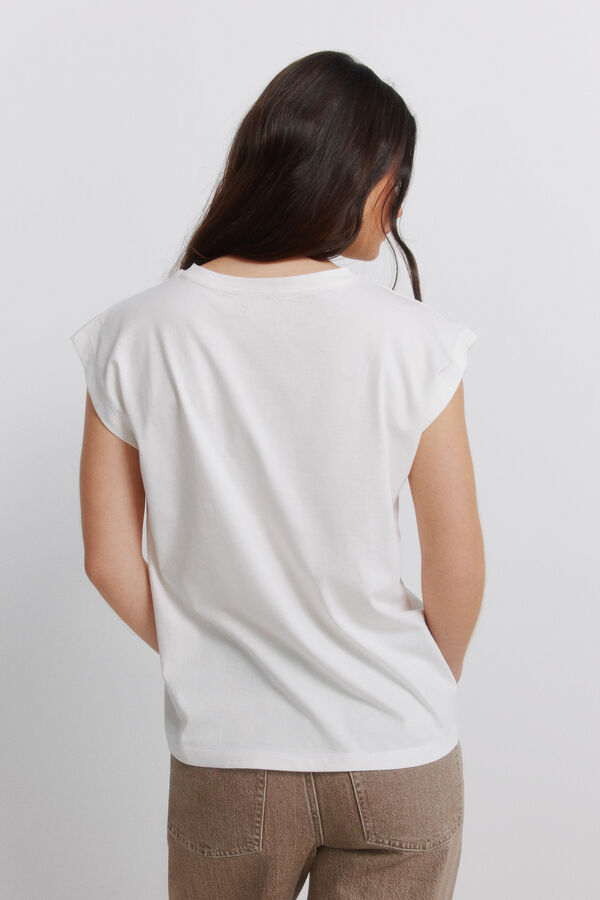 Springfield Bandana cotton T-shirt printed