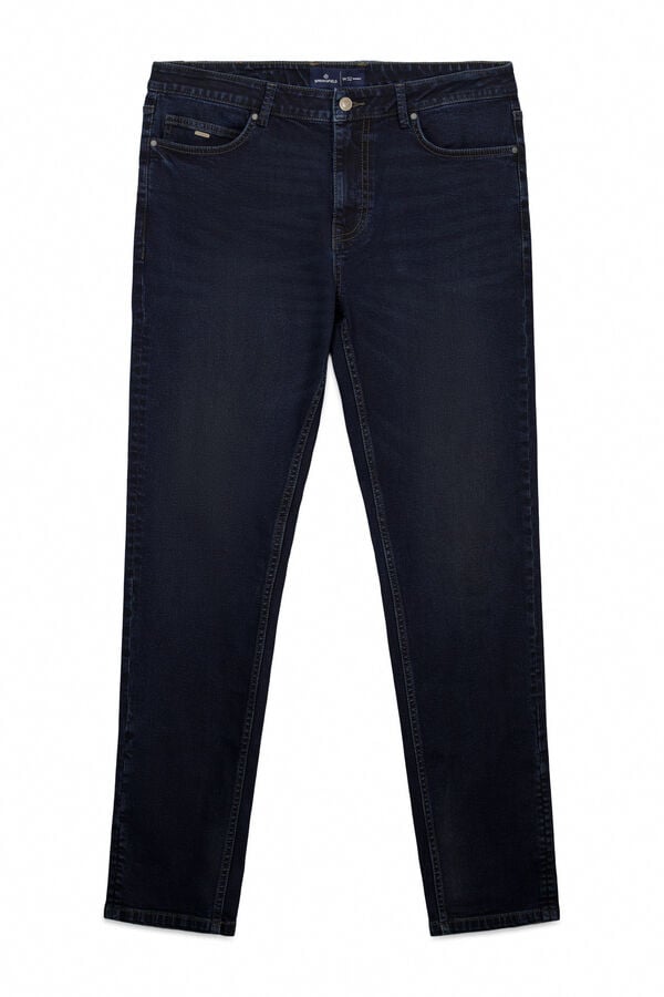 Springfield Very dark blue skinny fit jeans blue