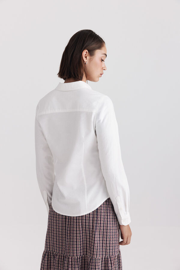 Springfield Oxford basic blouse white