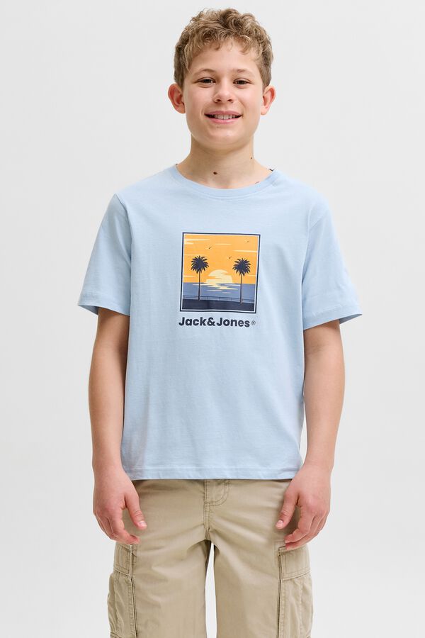 Jack & Jones Junior Round neck sweatshirt blue