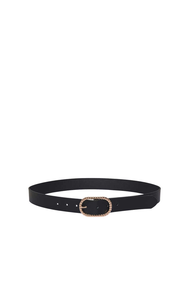 Springfield Belt with bead detail black