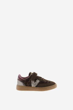 Victoria Zapatillas animal print glitter