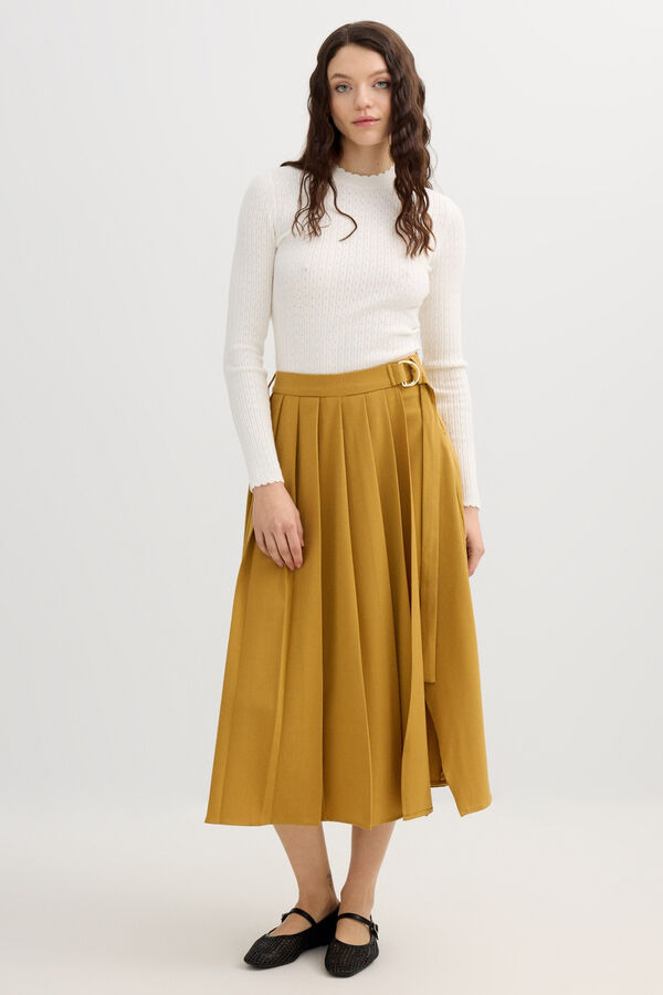 Inside Falda midi tablas nude