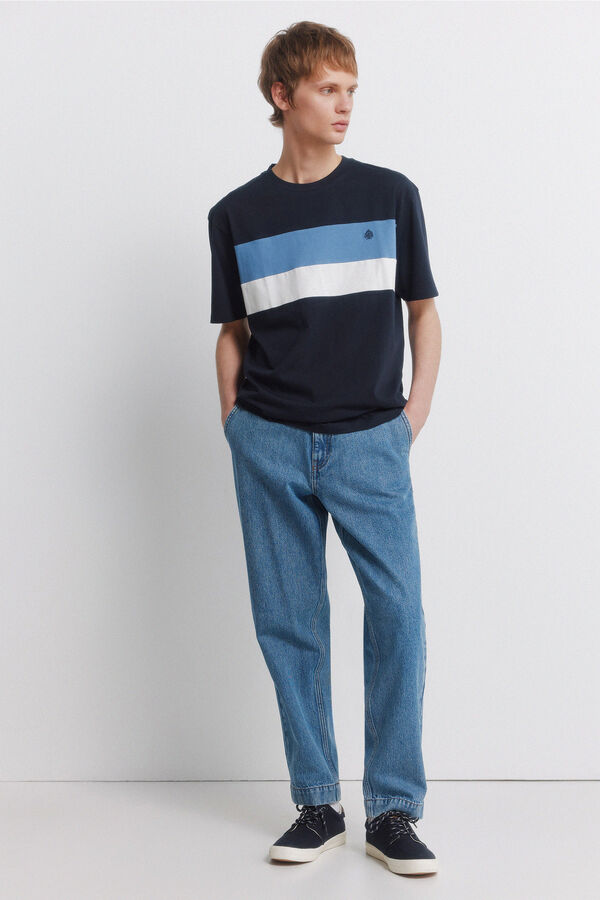 Springfield coupes de t-shirts bleu