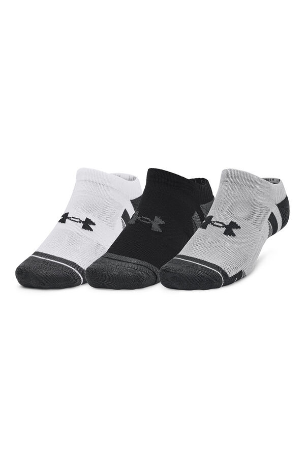 Under Armour Technical fabric no-show socks grey