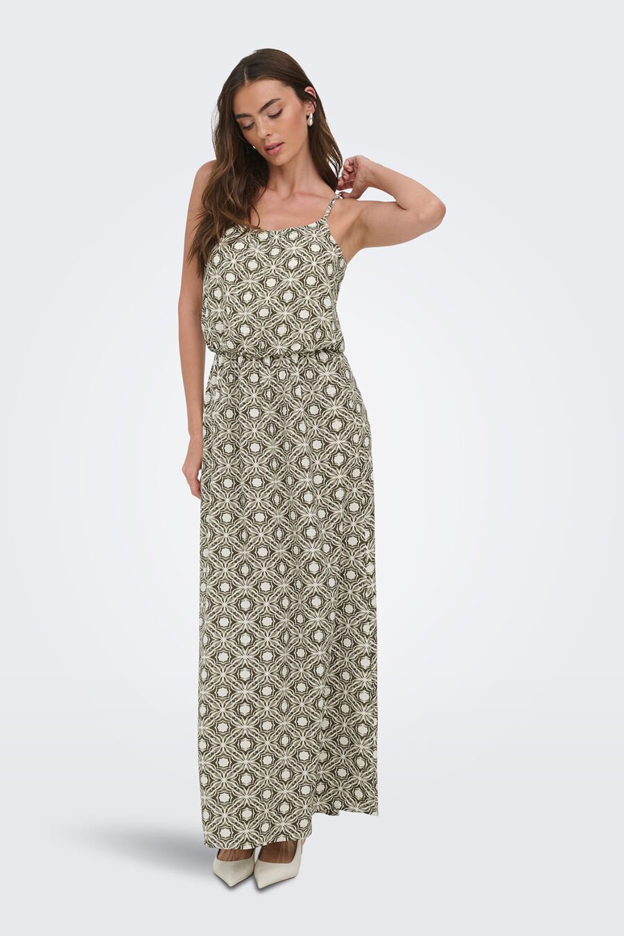 Vestido largo tirantes