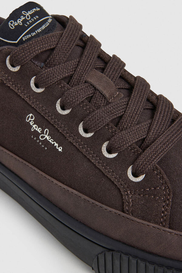 Pepe Jeans Tênis de Camurça cru