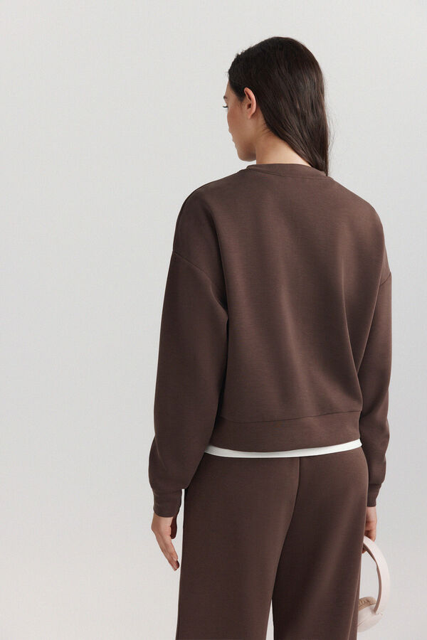 Springfield Soft touch sweatshirt brown