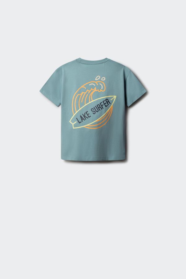 Springfield Kids T-shirt de manga curta "Lake Surfer" para menino estampado