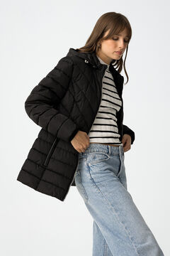 Tiffosi Puffer Jacket with Removable Hood